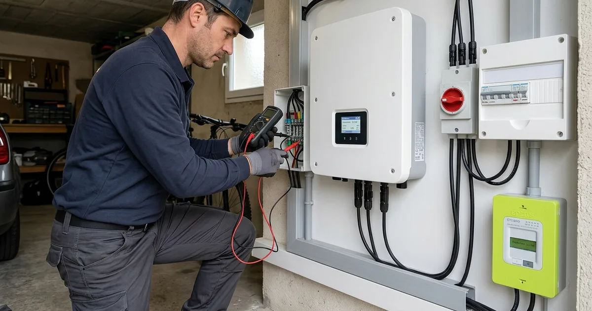 Installation photovoltaïque dans la Gironde