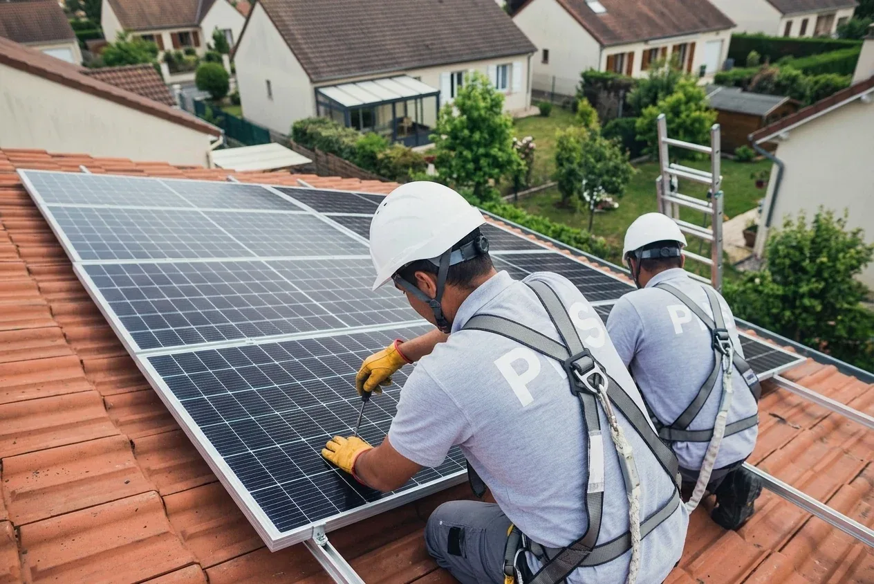 Panneaux solaires à Mérignac