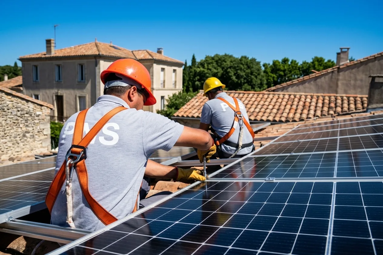 Panneaux solaires à Saint-Médard-en-Jalles
