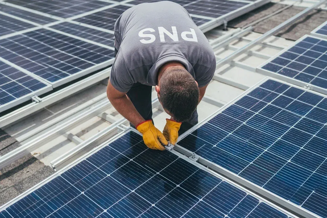 Panneaux solaires à Gradignan
